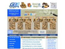 Tablet Screenshot of boxesandbags.com